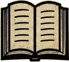 Open manga book icon