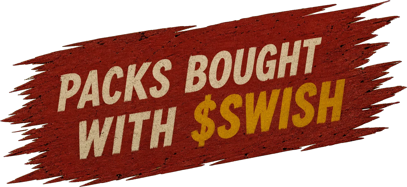 Packs bought with $SWISH