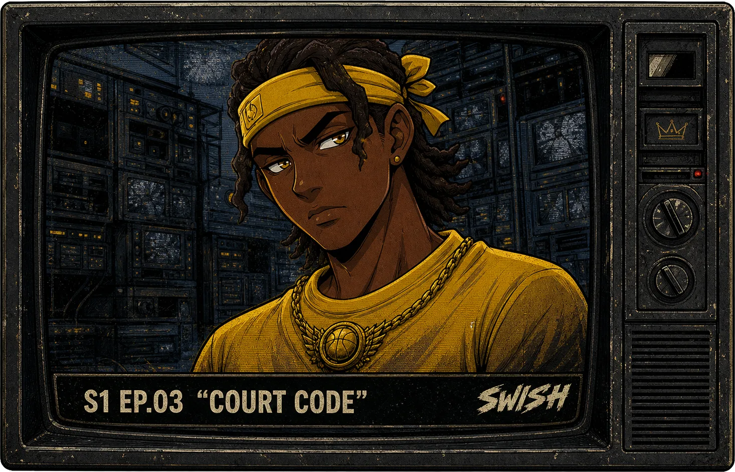 Episode screen: S1 EP.03 "Court Code"